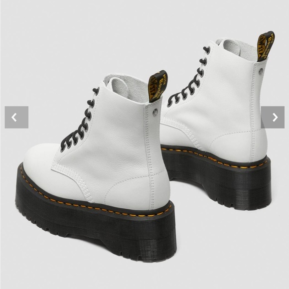 Dr. Martin 1460 PASCAL MAX LEATHER PLATFORM BOOTS - Picture 4 of 6